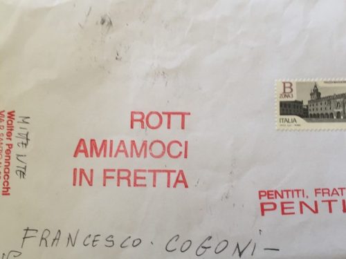 Mail art da Walter Pennacchi