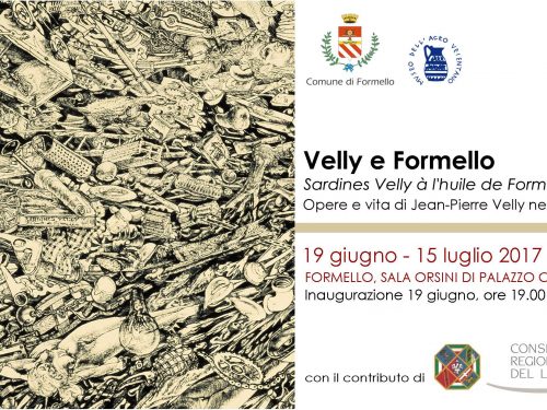 Mostra “Velly e Formello” 19 giugno – 3 luglio Palazzo Chigi – Formello – Sala Orsini